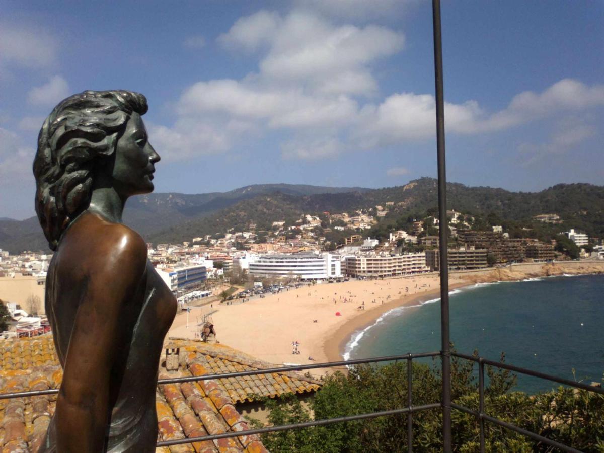 Apartamento Pau Picasso con piscina y terraza en Tossa de Mar Exterior foto