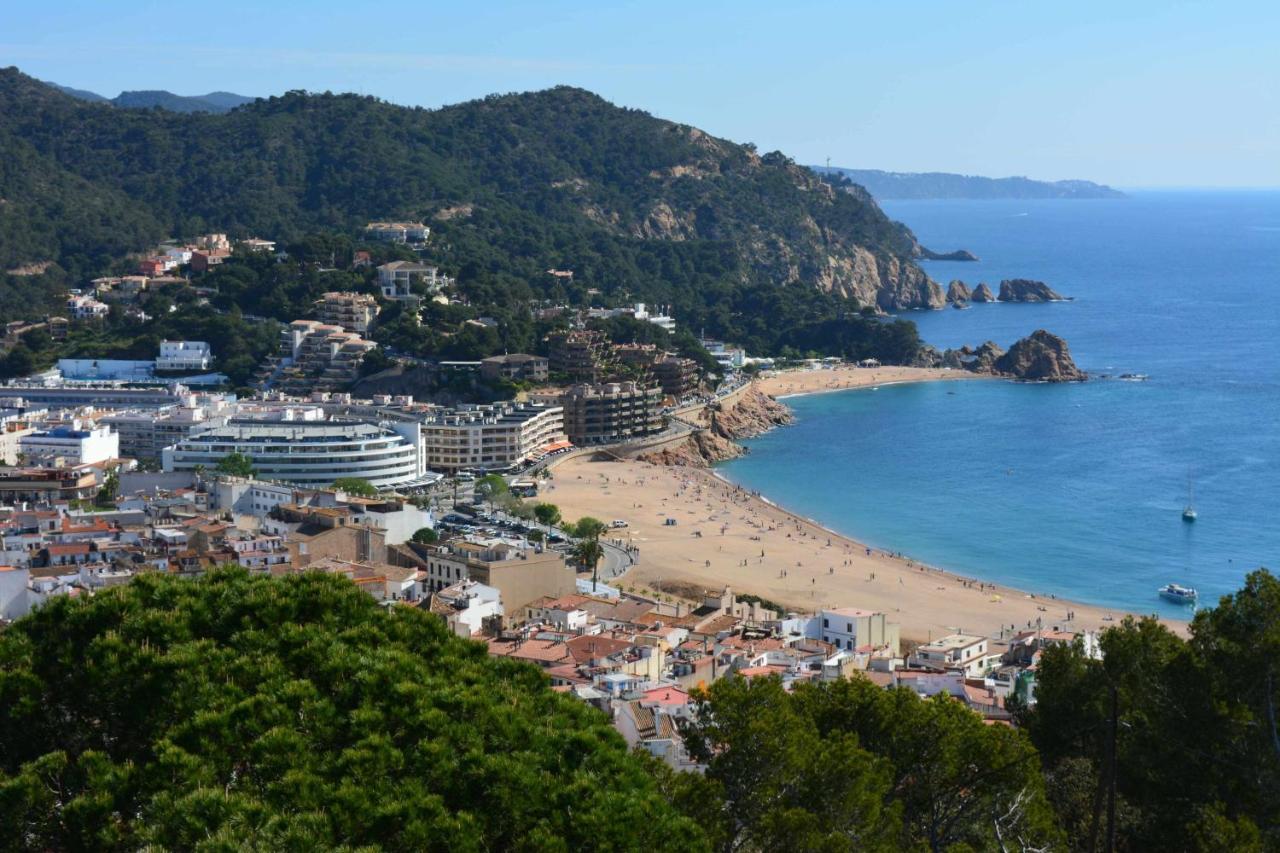 Apartamento Pau Picasso con piscina y terraza en Tossa de Mar Exterior foto