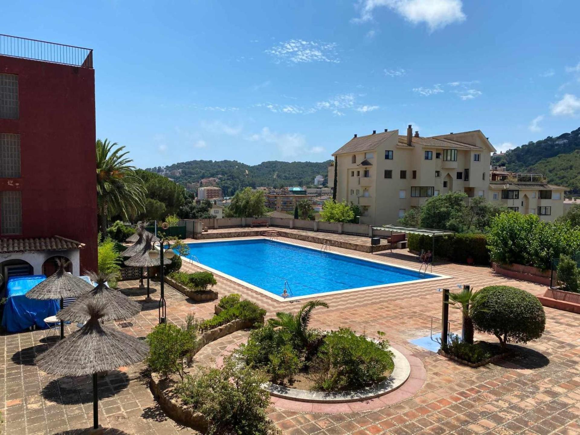 Apartamento Pau Picasso con piscina y terraza en Tossa de Mar Exterior foto